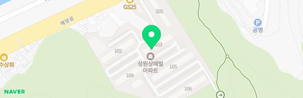 성원상떼빌아파트 놀이시설 지도 이미지