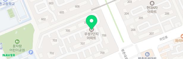 목련7단지우성아파트(708동놀이터) 지도 이미지
