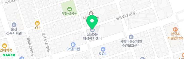 월봉초등학교 병설유치원 지도 이미지