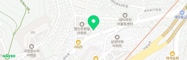 즐거운루다유치원 어린이놀이시설 지도 이미지