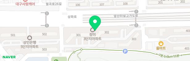 상인장미3단지 놀이터 지도 이미지