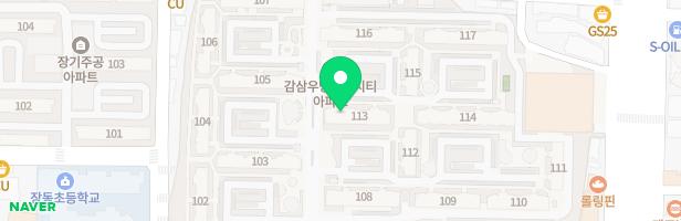 우방드림시티 놀이터2(103동) 지도 이미지