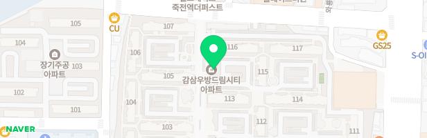우방드림시티 놀이터5(115동) 지도 이미지
