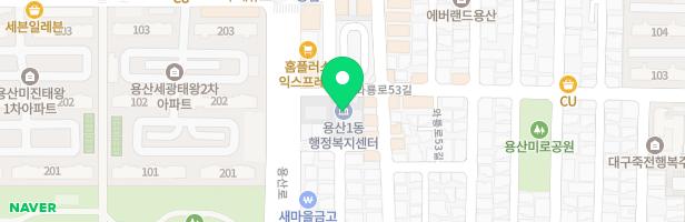 용산롯데캐슬그랜드 관리동 앞 놀이터2(109앞, 110동앞) 지도 이미지
