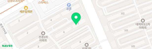 선경아파트 7동 놀이터 지도 이미지