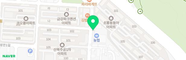 동아유치원놀이시설 지도 이미지