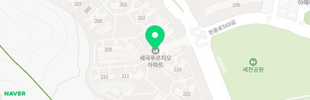 푸르지오아파트 어린이놀이터1(207동앞) 지도 이미지