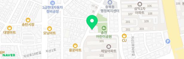 동아유치원 놀이시설 지도 이미지
