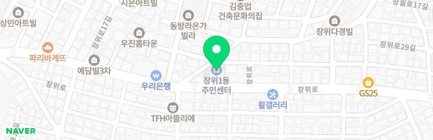 장위동 참누리아파트 202동 지도 이미지