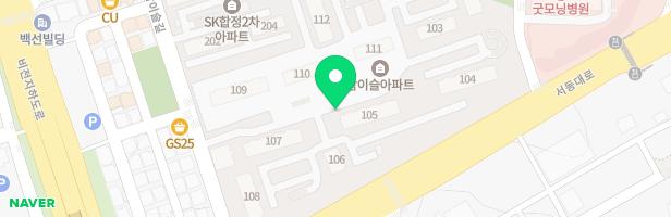 참이슬아파트 102동 놀이터 지도 이미지