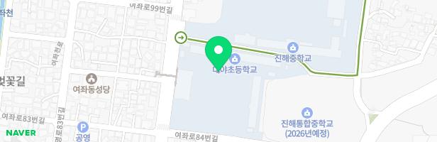 대야초등학교 병설유치원 어린이놀이시설 지도 이미지