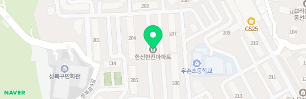돈암동한신한진3놀이터 지도 이미지