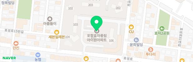 풍림아이원 4동 앞 어린이놀이터 지도 이미지