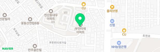 부전타워아파트 어린이 놀이터(101동) 지도 이미지