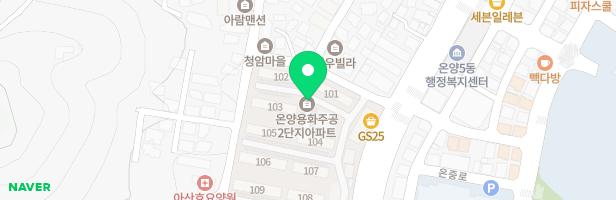 용화주공2차아파트-108동옆 지도 이미지