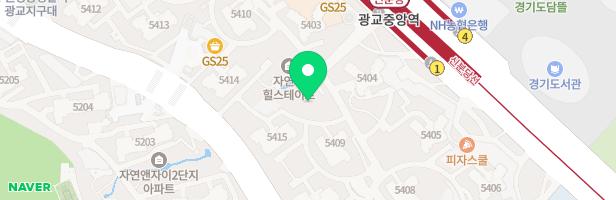 광교자연앤힐스테이트아파트5415동앞놀이터 지도 이미지