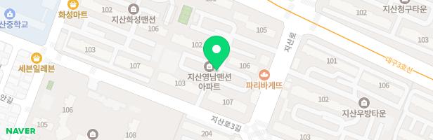 지산영남맨션 놀이터 지도 이미지