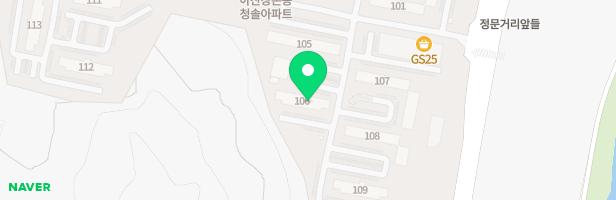 장존동청솔아파트-108동옆 지도 이미지