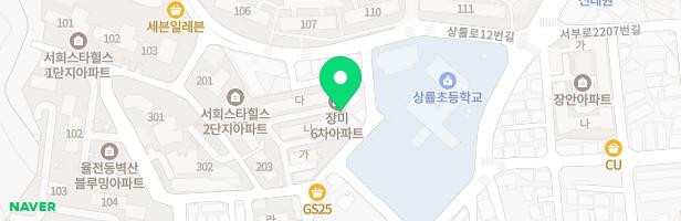 장미6차아파트어린이놀이터 지도 이미지