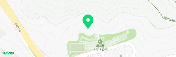 태백동스포츠파크 어린이놀이터 지도 이미지