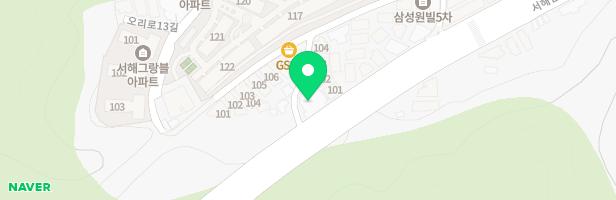 푸른동산유치원놀이터 지도 이미지