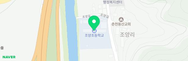 조양초등학교 지도 이미지