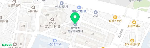 축현초등학교병설유치원 실외놀이시설 지도 이미지