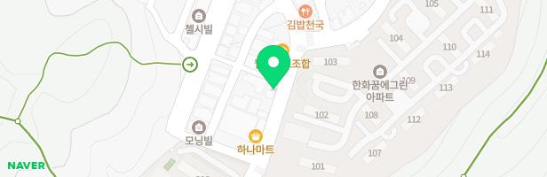 용운유치원 지도 이미지