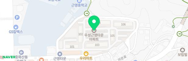 우성근영타운아파트어린이놀이터 지도 이미지