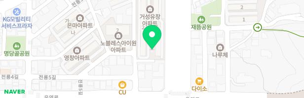 유창아파트 어린이놀이터 지도 이미지