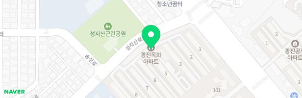 삼천광진목화아파트 어린이놀이터 지도 이미지