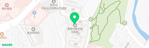 중화산신일아파트 101동앞 어린이놀이터 지도 이미지