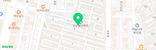 평화코오롱아파트 어린이놀이터 2 지도 이미지