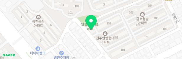 안행현대아파트 어린이놀이터 지도 이미지
