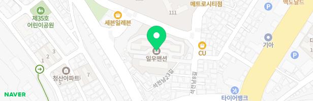일우아파트 어린이놀이터 지도 이미지
