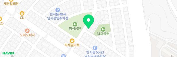 청석어린이공원 놀이터 지도 이미지