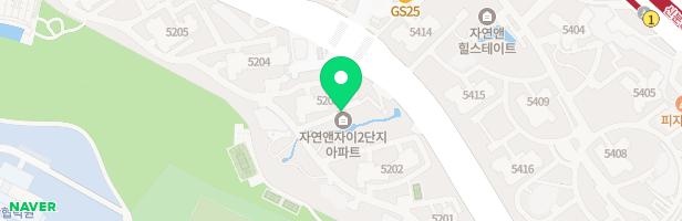 광교자연앤자이2단지(14BL 6동앞 놀이터) 지도 이미지