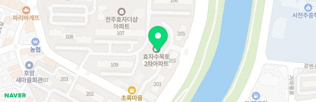 효자2차엘드수목토아파트 어린이놀이터 지도 이미지