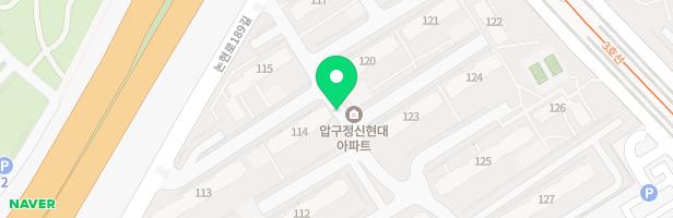신현대아파트 105동 앞 놀이터 지도 이미지