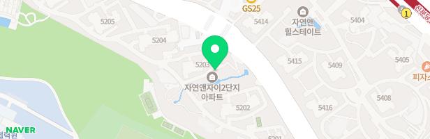 광교자연앤자이2단지(14BL 2동앞 놀이터) 지도 이미지