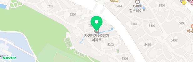 광교자연앤자이2단지(A14BL 유아놀이터) 지도 이미지