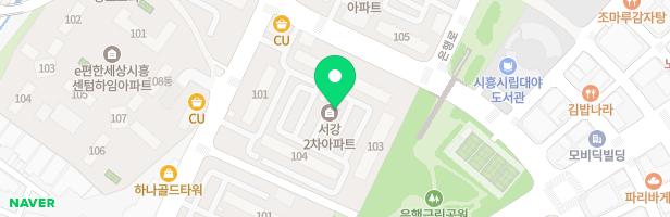 서강2차아파트104동앞놀이터 지도 이미지