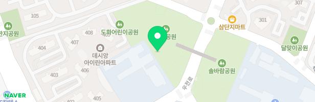 효자휴먼시아3단지아파트 306동옆 어린이놀이터 지도 이미지