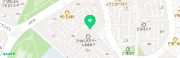 대우3차2단지아파트(309동앞) 지도 이미지