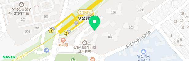 오목천동 대우푸르지오1단지아파트 102동 놀이터 지도 이미지