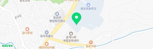 웅포초등학교 어린이놀이터 지도 이미지