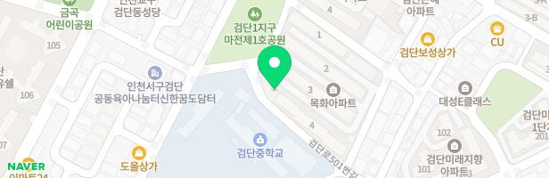 목화아파트 놀이터 지도 이미지