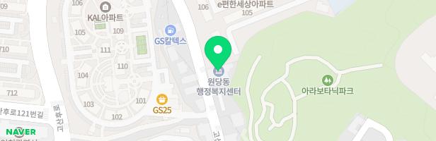 원당E-편한세상 놀이시설 지도 이미지