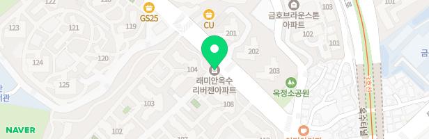 래미안옥수리버젠 아파트 어린이놀이터4(115동) 지도 이미지