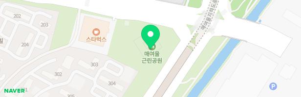 매여울근린공원 놀이터 지도 이미지